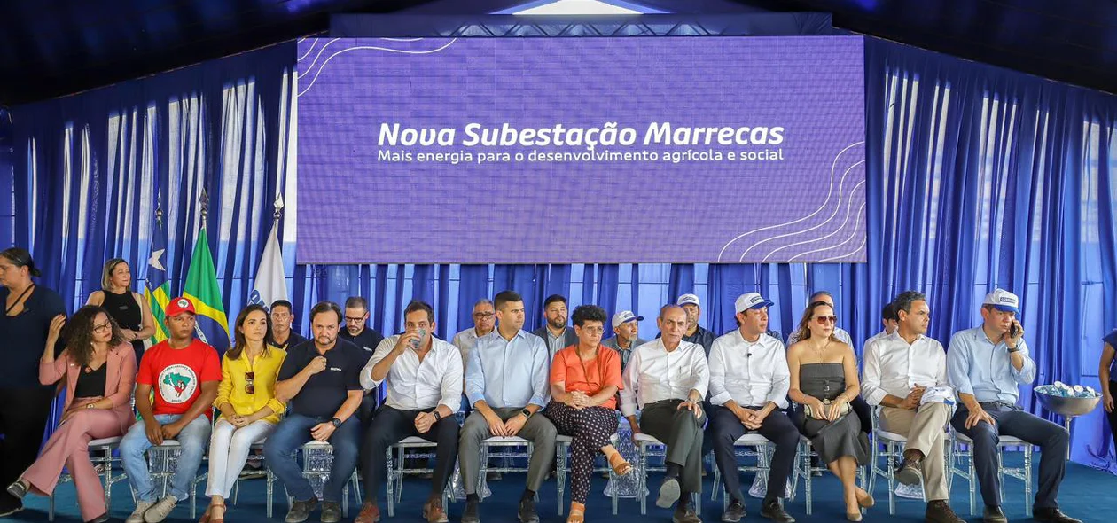 Inauguração da subestação