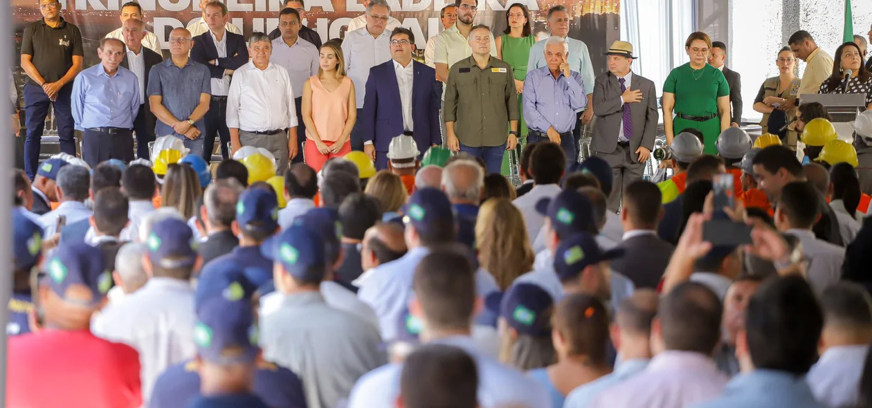 Inauguração do rebaixamento da Avenida João XXIII