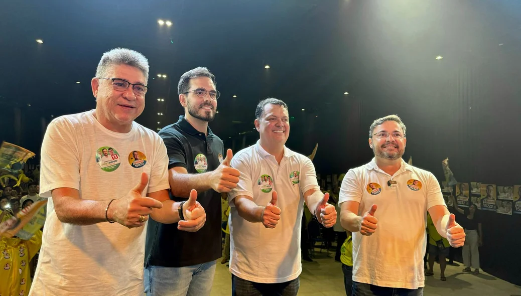 João Mádison, Marco Aurélio Sampaio, Marquinho Maia e Fábio Novo