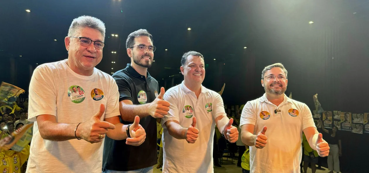 João Mádison, Marco Aurélio Sampaio, Marquinho Maia e Fábio Novo