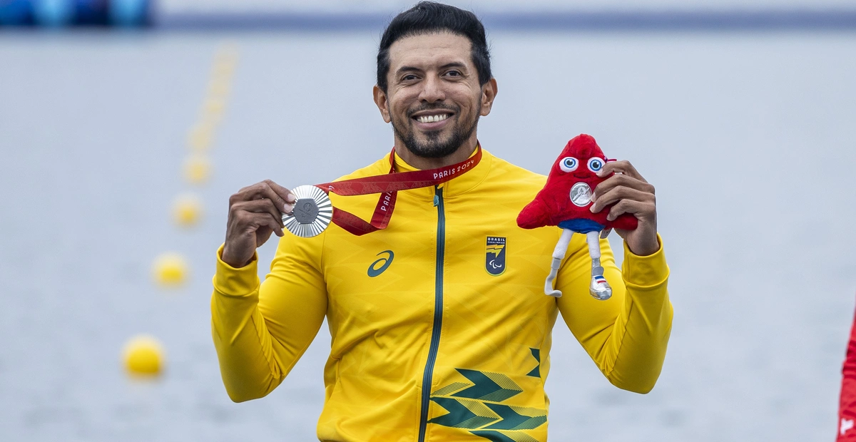 Luís Carlos Cardoso, atleta piauiense de paracanoagem