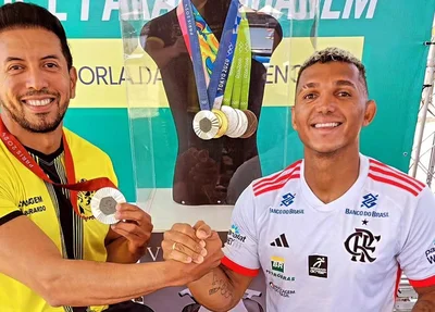 Luís Carlos e Isaquias Queiroz fazem encontro de medalhas olímpicas