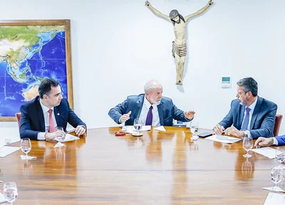 Lula, Arthur Lira e Rodrigo Pacheco