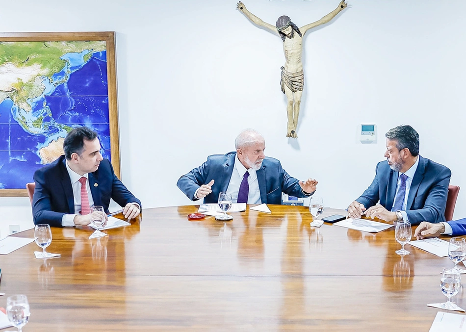 Lula, Arthur Lira e Rodrigo Pacheco