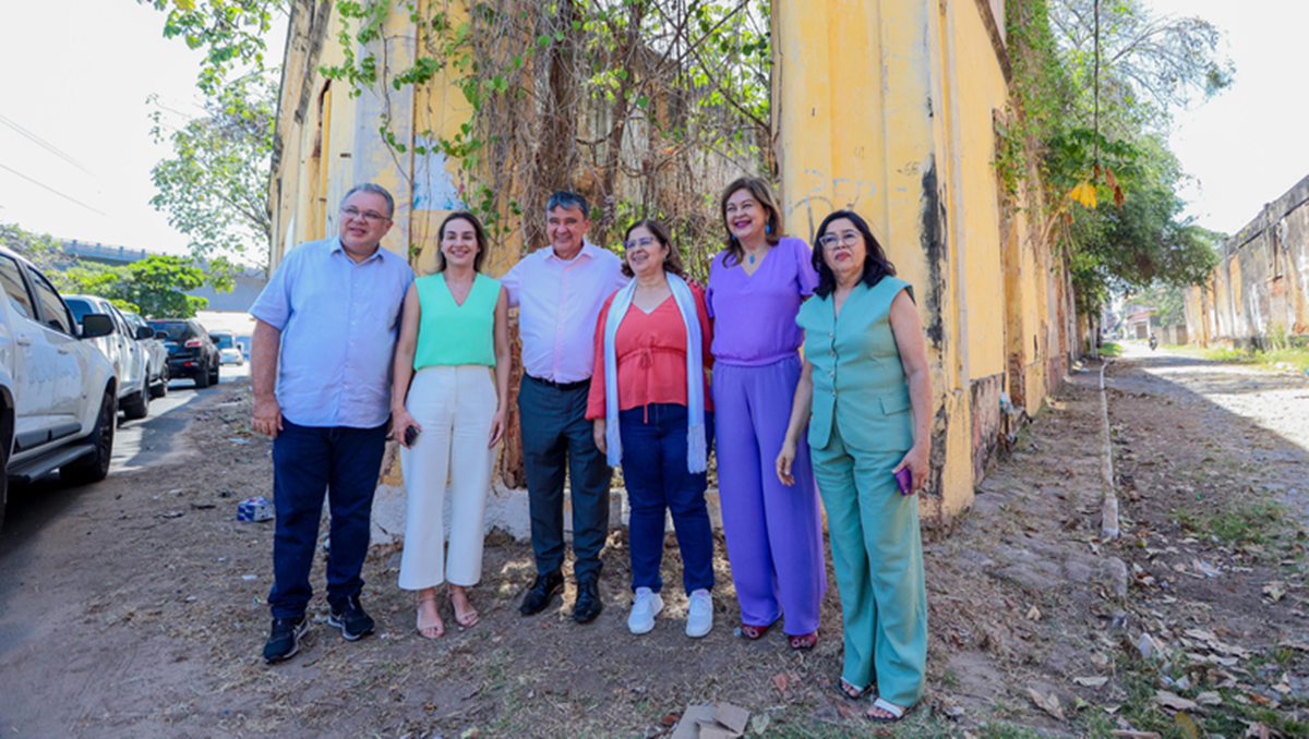 Ministra das Mulheres conhece local onde será construída a Lavanderia Comunitária em Parnaíba