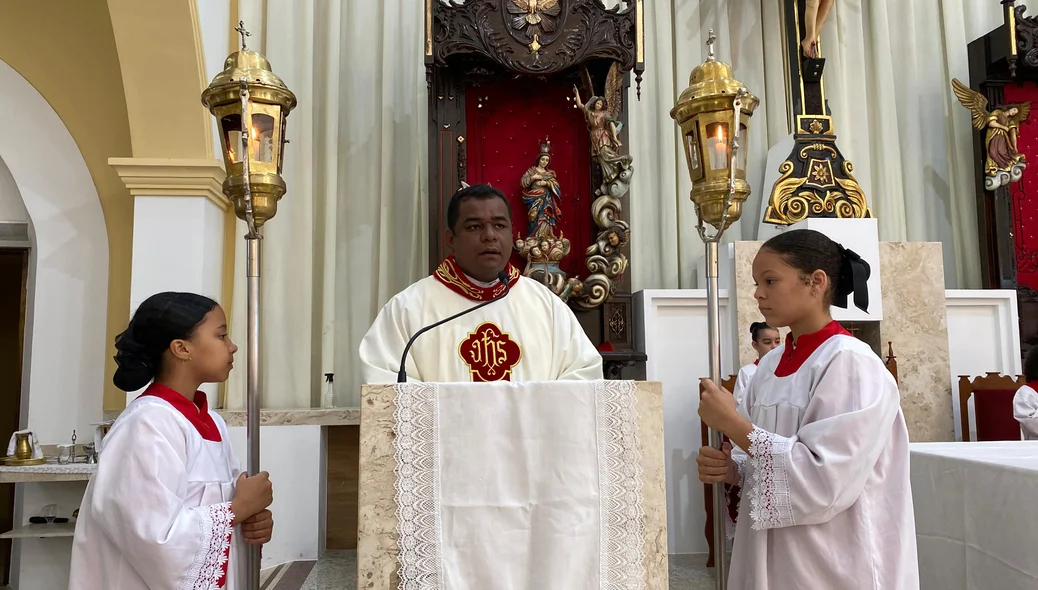 Missa em celebração ao aniversário da cidade