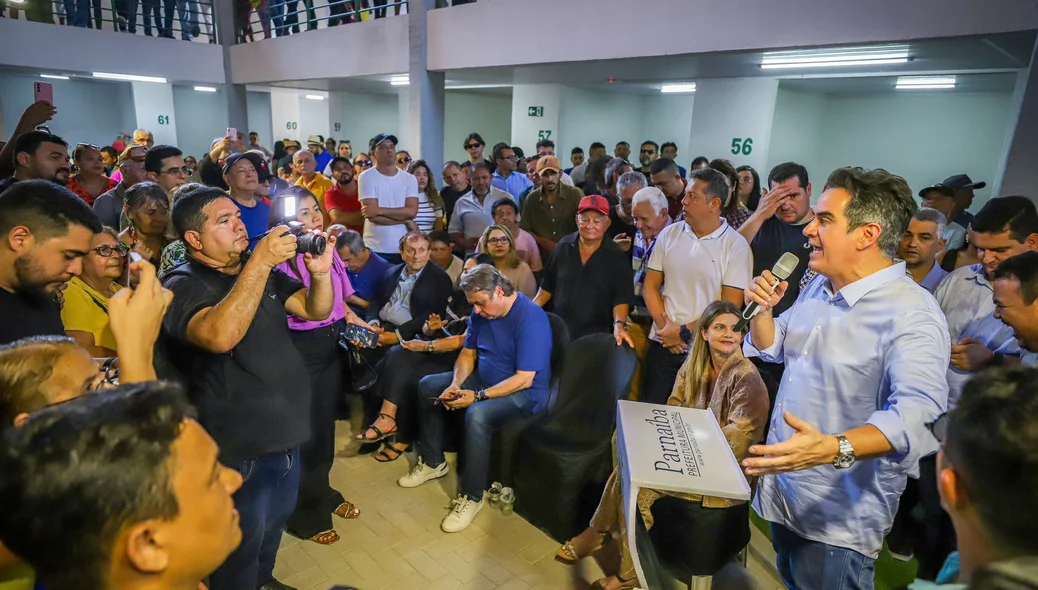 O evento também teve a presença do senador Ciro Nogueira