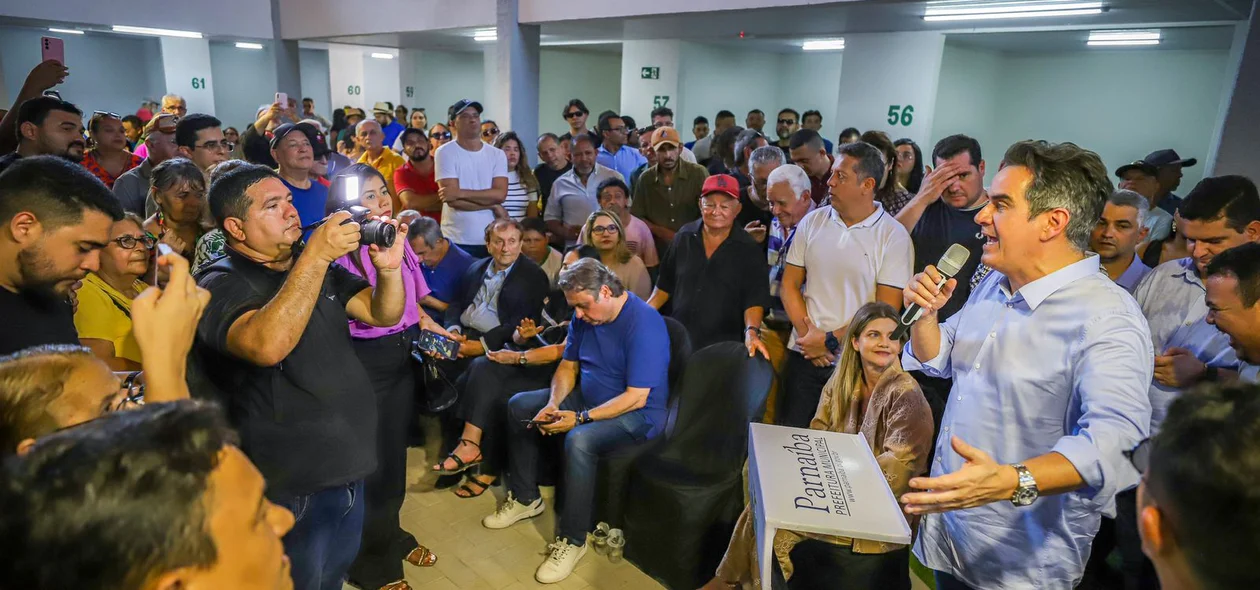 O evento também teve a presença do senador Ciro Nogueira