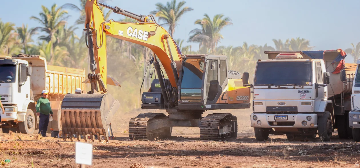 Obras do Residencial Diuza Gonçalves