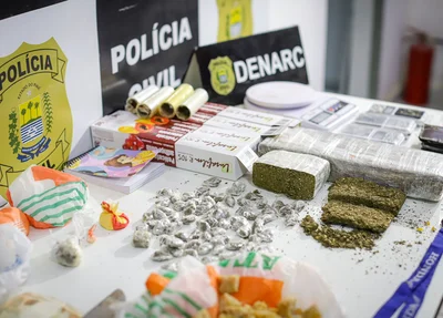 Operação da Polícia Civil apreende drogas no Portal da Esperança