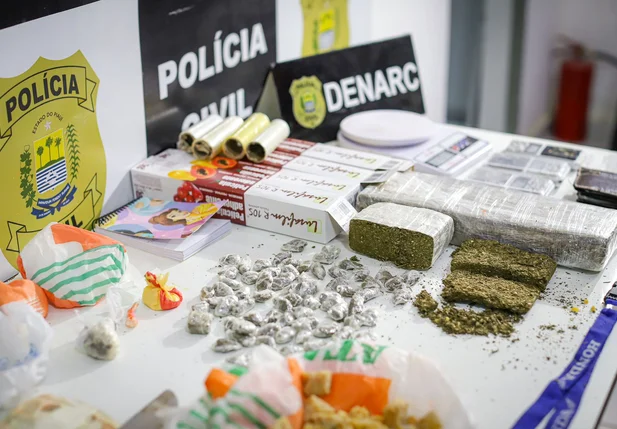 Operação da Polícia Civil apreende drogas no Portal da Esperança