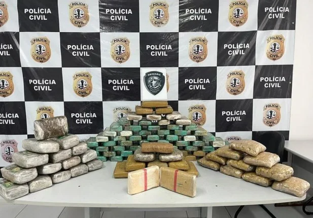 Operação policial que apreendeu 160 kg de drogas