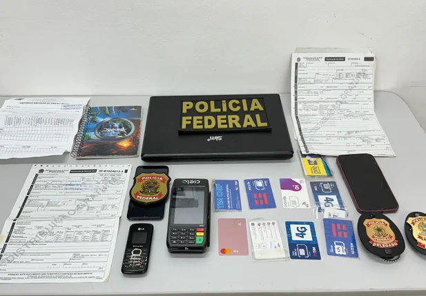 PF desarticula esquema de fraudes bancárias no Piauí