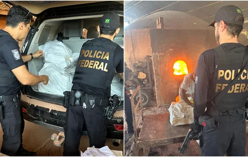 PF incinera mais de uma tonelada de drogas no Piauí