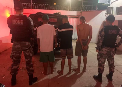 Polícia captura acusados de assaltos em Teresina