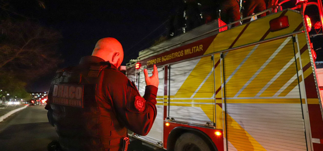 Policial do Draco faz oração