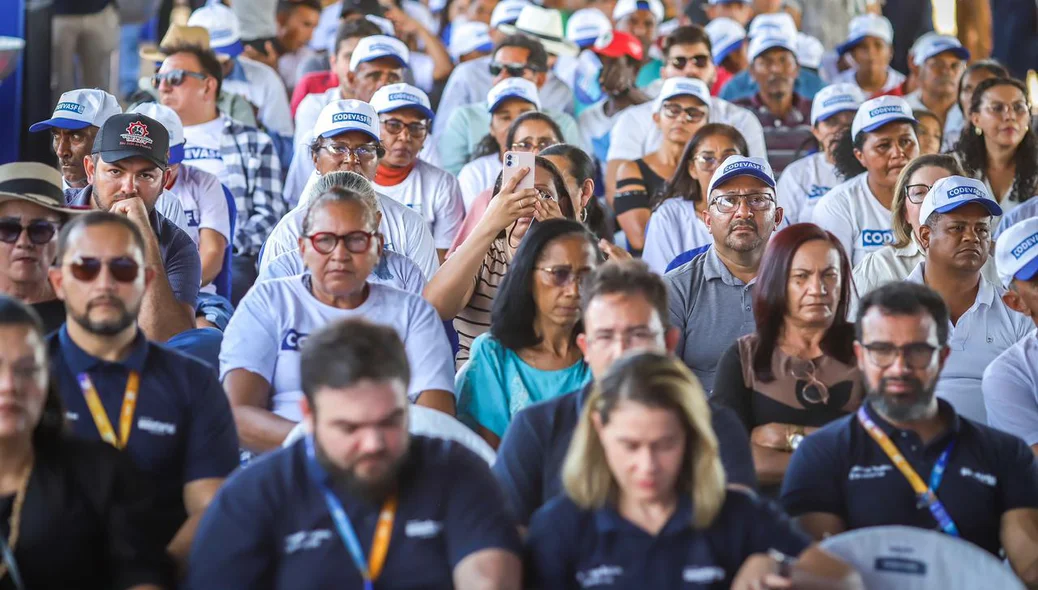 População presente no evento