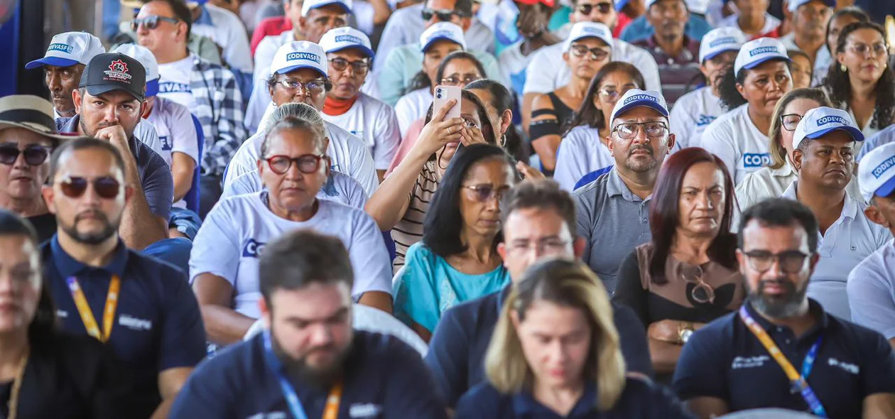 População presente no evento