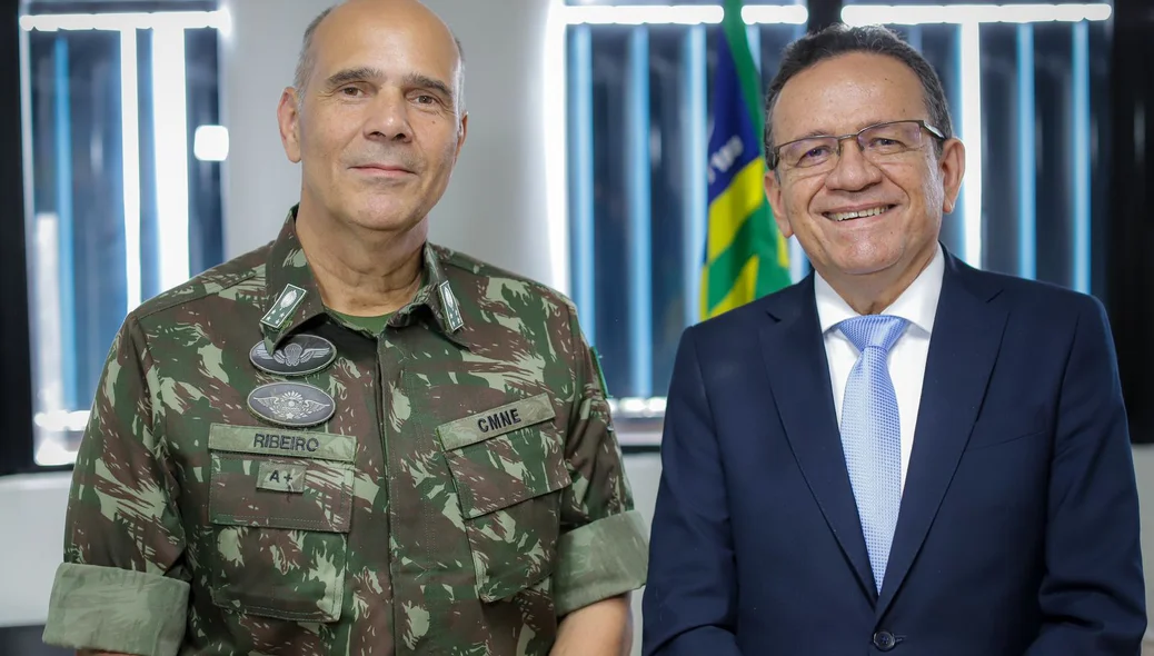 Presidente do TRE-PI e comandante do Comando Militar do Nordeste