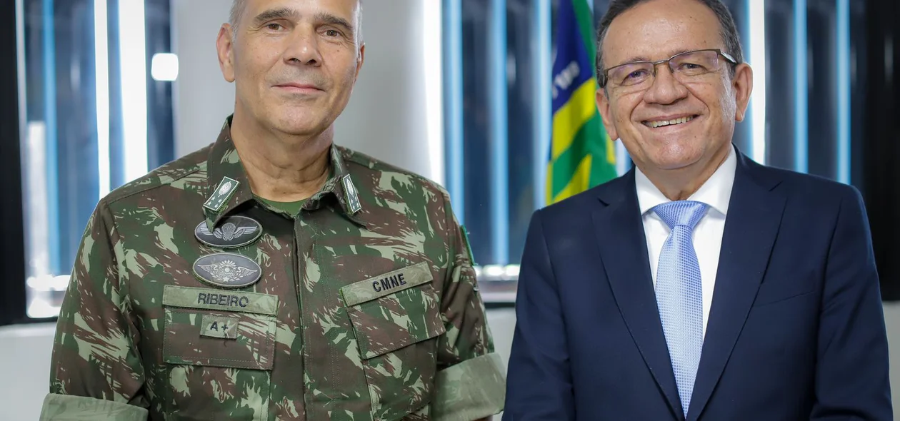 Presidente do TRE-PI e comandante do Comando Militar do Nordeste