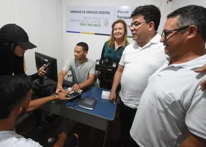 Rafael Fonteles inaugura novo posto do Instituto Félix Pacheco em Tanque do Piauí