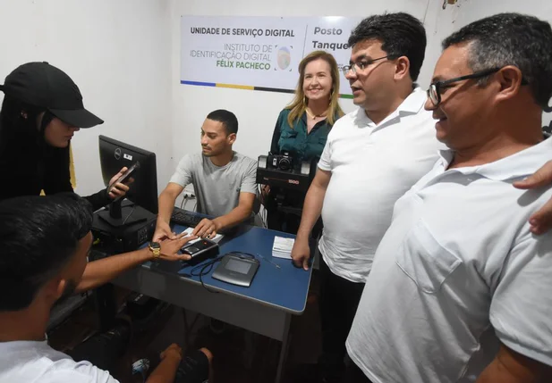 Rafael Fonteles inaugura novo posto do Instituto Félix Pacheco em Tanque do Piauí