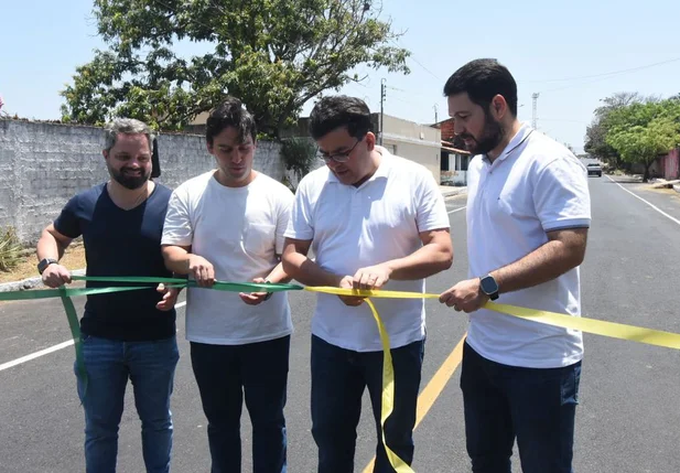 Rafael Fonteles inaugura obras em Parnaíba e destaca investimento de R$ 25 milhões