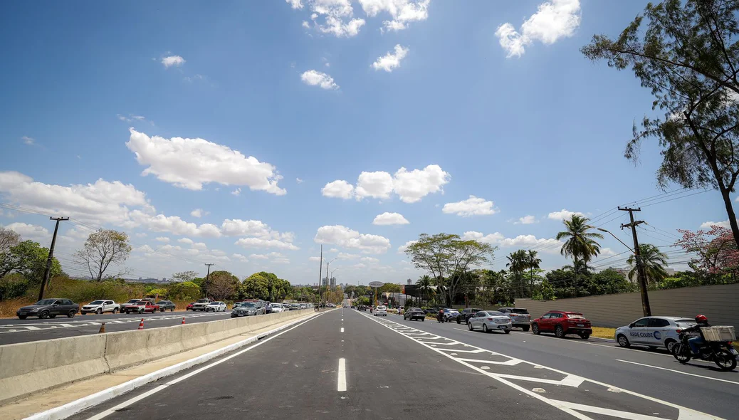 Rebaixamento da Avenida João XXIII é entregue em Teresina