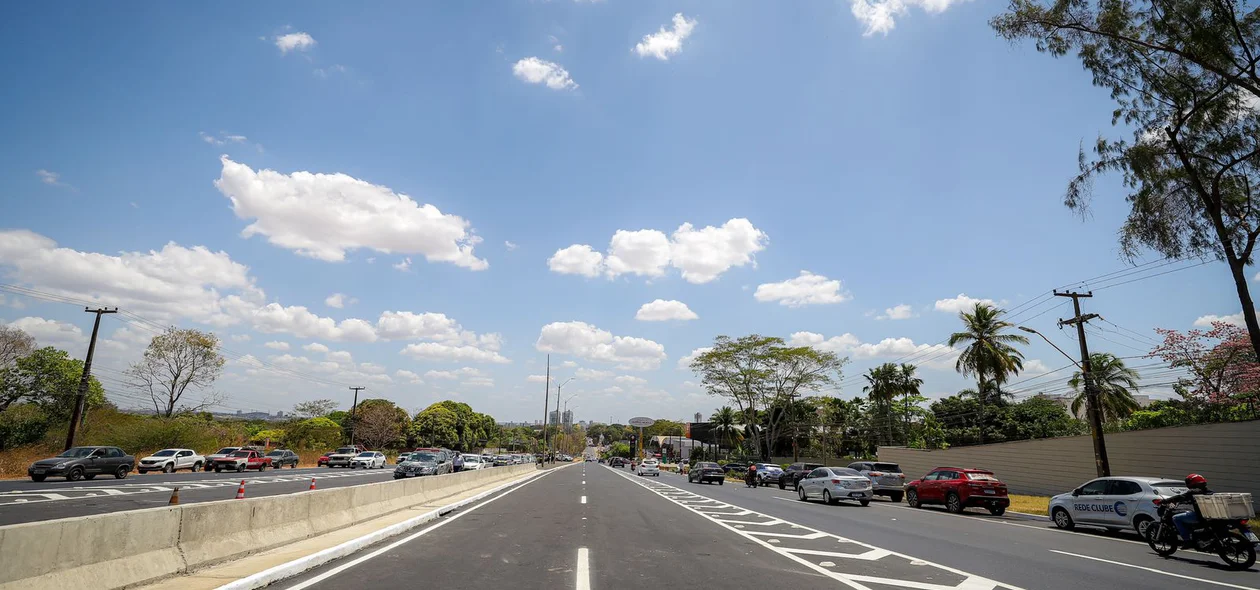 Rebaixamento da Avenida João XXIII é entregue em Teresina