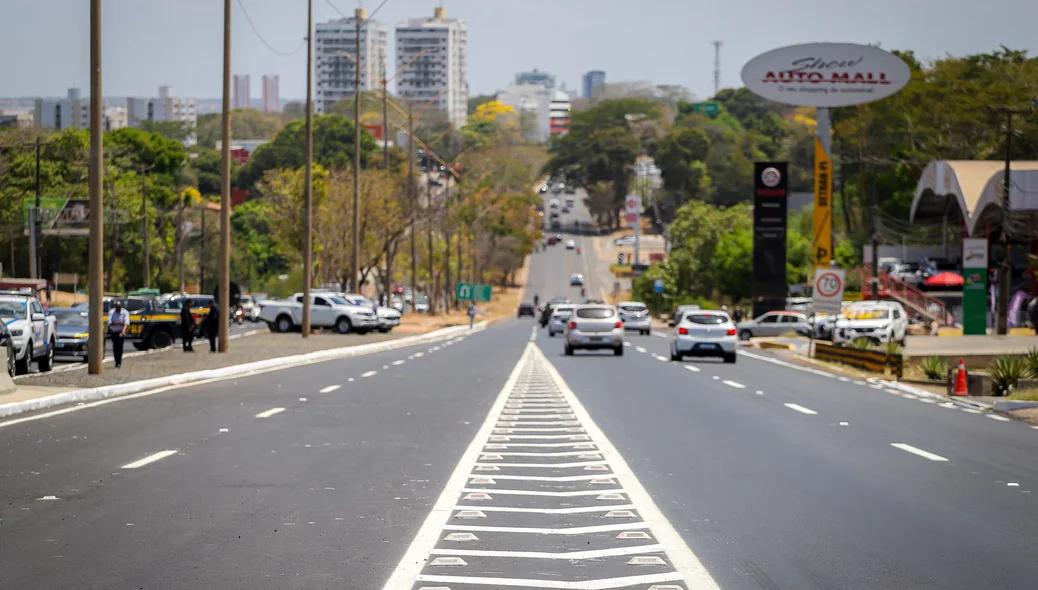 Rebaixamento da Avenida João XXIII em Teresina