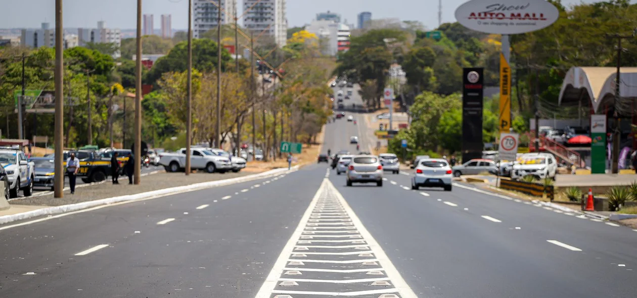 Rebaixamento da Avenida João XXIII em Teresina