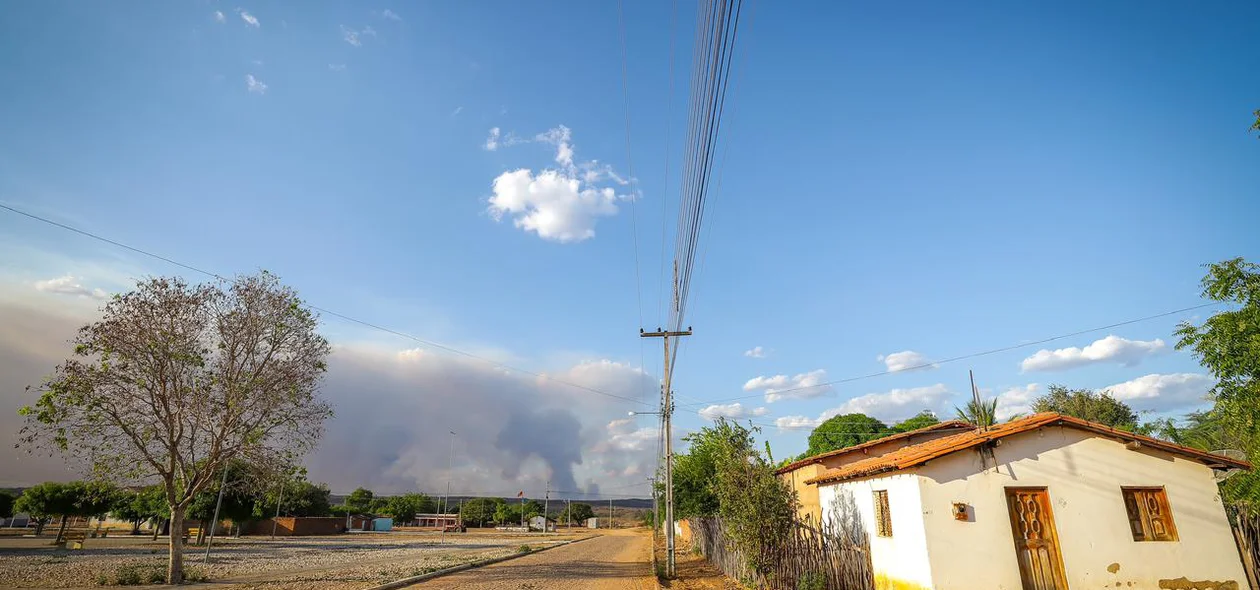 Residências no Assentamento Marrecas