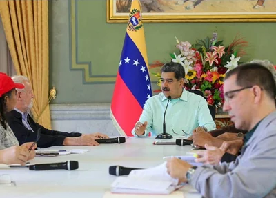 Reunião de Nicolás Maduro com o MST