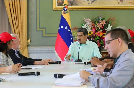 Reunião de Nicolás Maduro com o MST