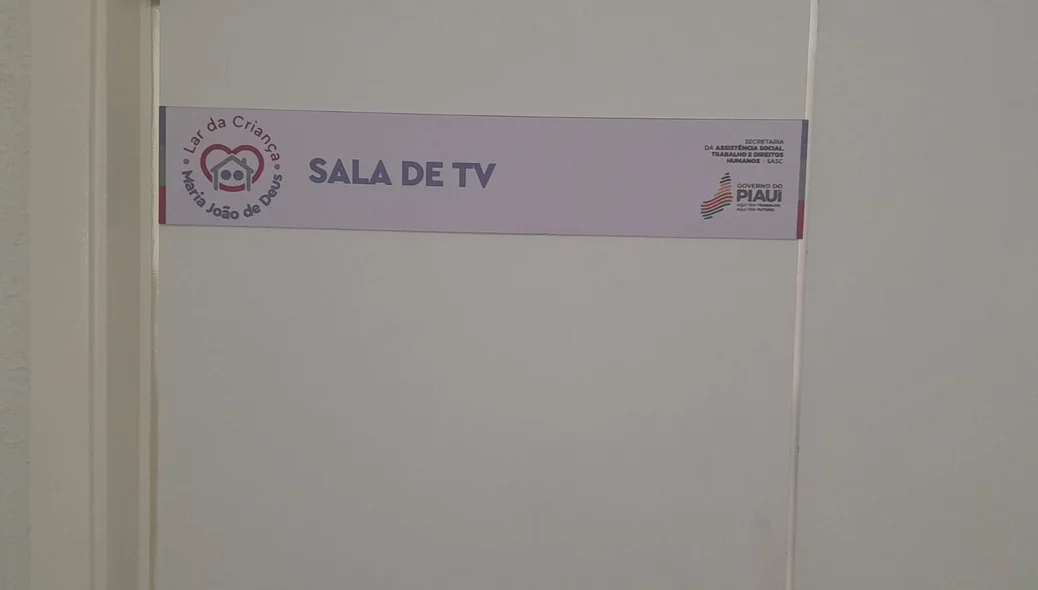 Sala da TV do Lar da Criança Maria João de Deus