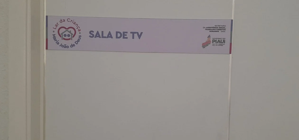 Sala da TV do Lar da Criança Maria João de Deus