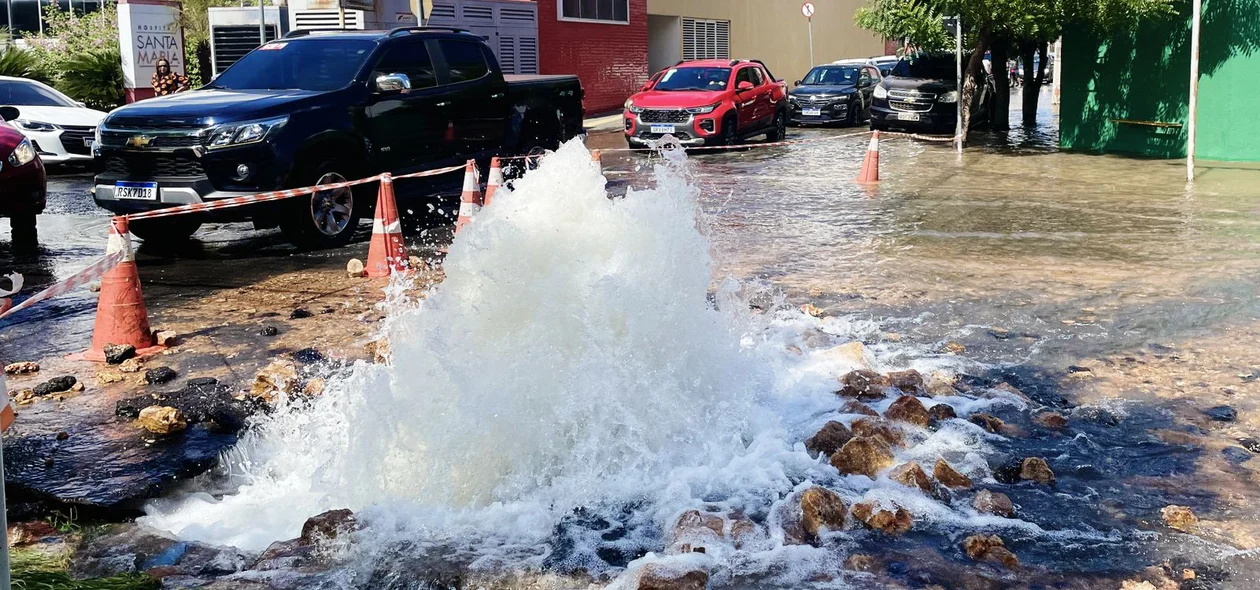 Trânsito ficou lento