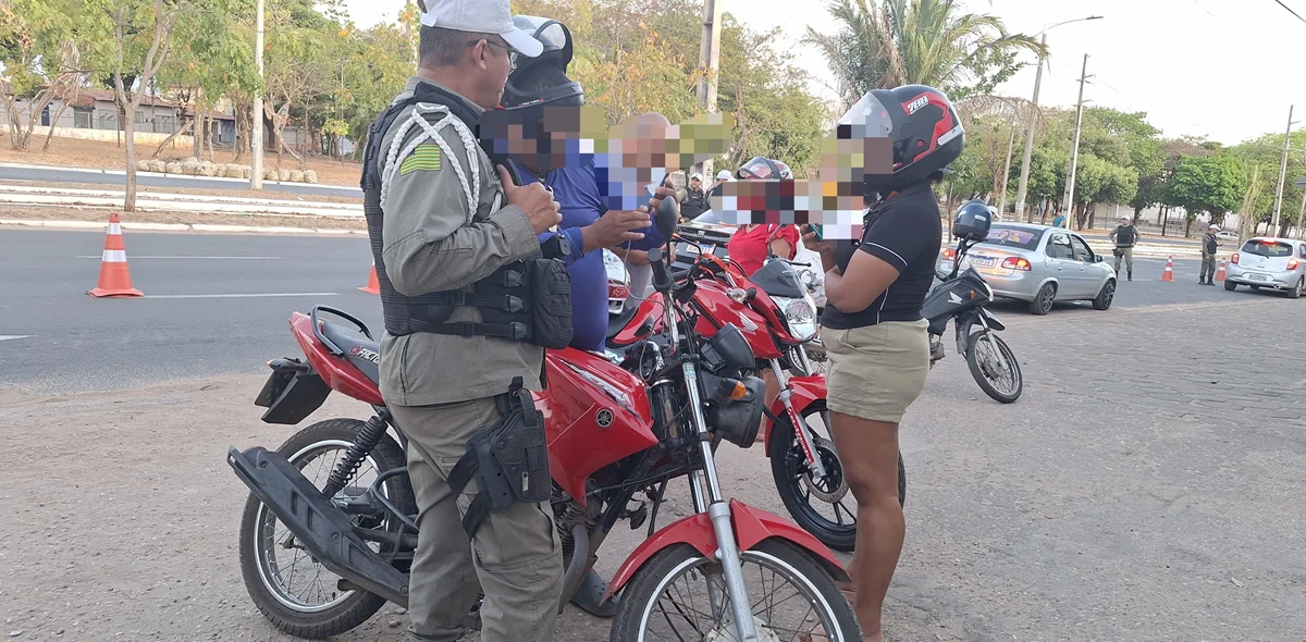 Verificação das motocicletas