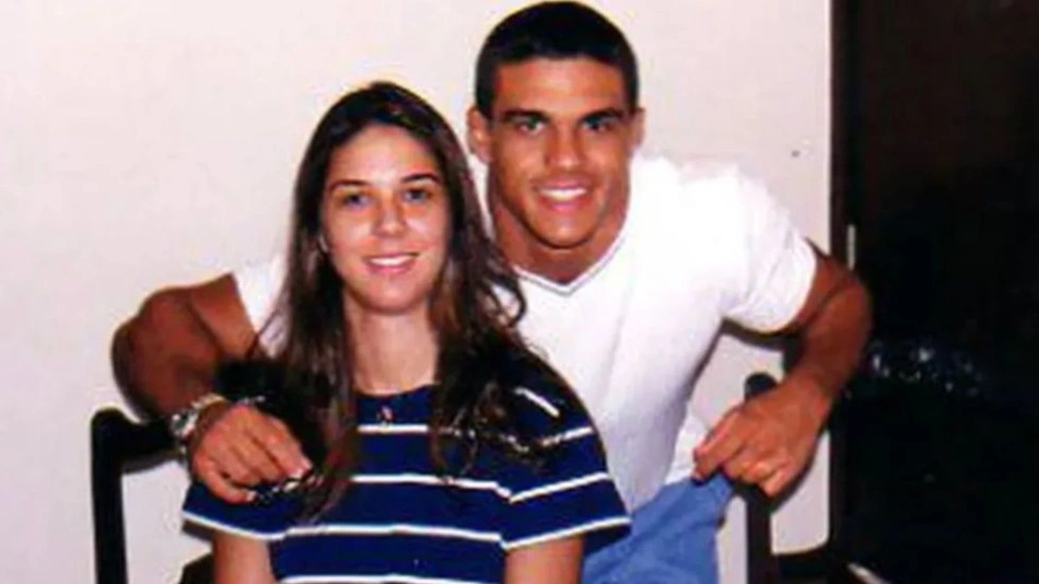 Vitor Belfort e a irmã, Priscila Belfort