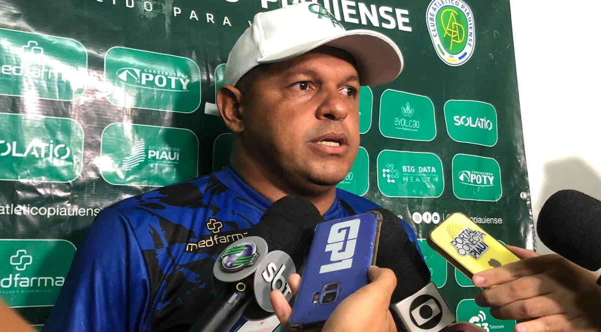 Washington Luiz, técnico do Atlético Piauiense