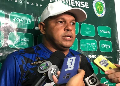 Washington Luiz, técnico do Atlético Piauiense