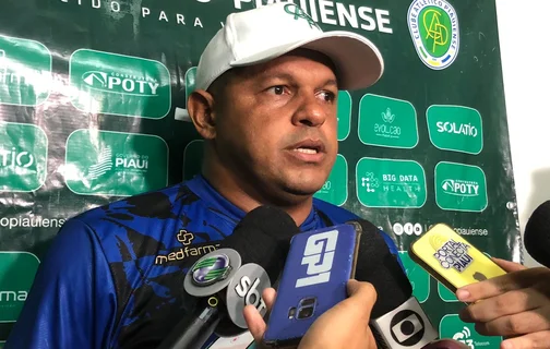 Washington Luiz, técnico do Atlético Piauiense