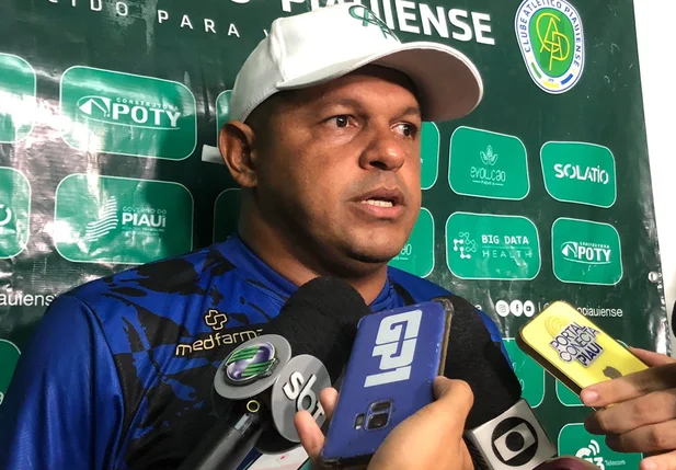 Washington Luiz, técnico do Atlético Piauiense