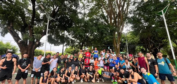 A corrida reuniu atletas da cidade