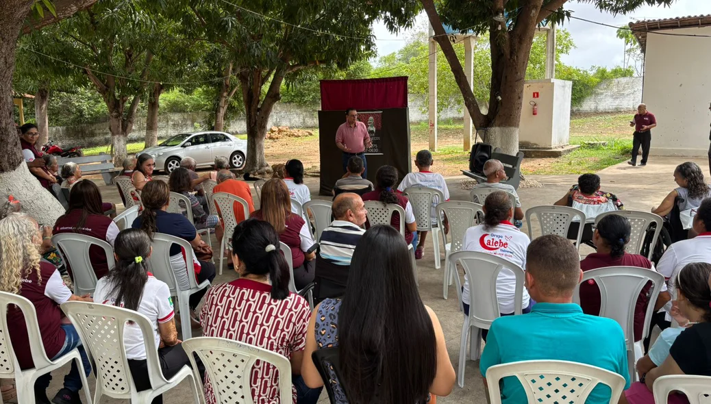 Ação social na Vila do Ancião em Teresina