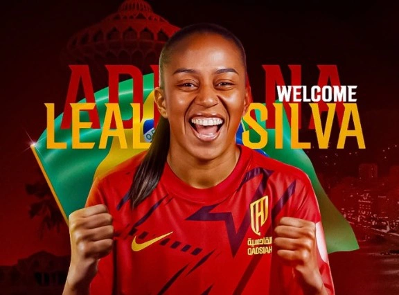 Adriana Silva troca Orlando Pride pelo Al-Qadisiyah, da Arábia Saudita