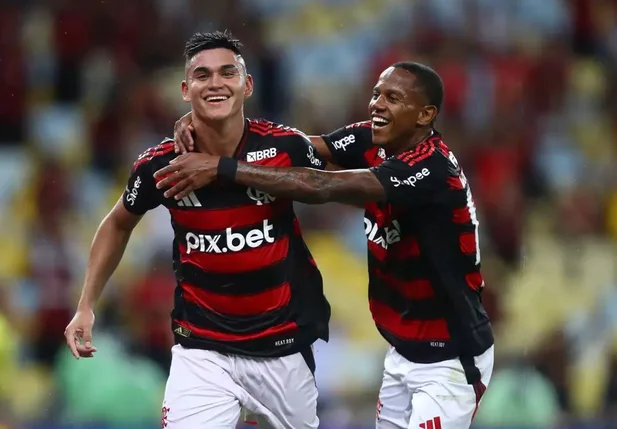 Alacaraz e Wallace Yan marcaram os gols da vitória do Flamengo