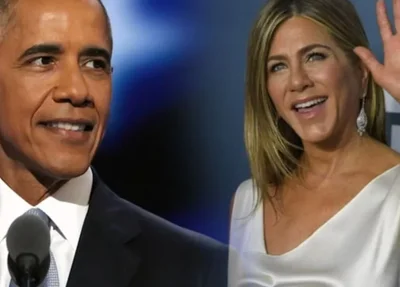 Barack Obama e Jennifer Aniston