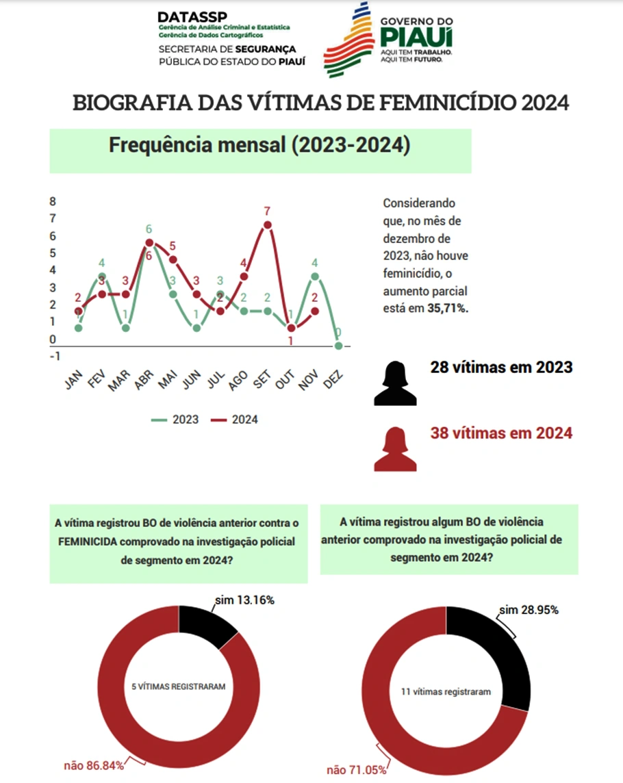 Biografia das vítimas de feminicídio em 2024