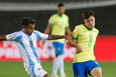 Brasil é goleado pela Argentina na estreia do Sul-Americano sub-20